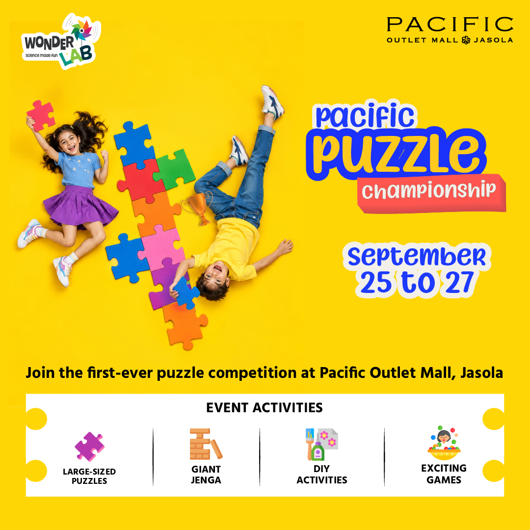 Pacific Puzzle Championship, Pacific Outlet Mall, Jasola